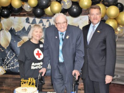 John Morrow: Church Hosts 100th Birthday Party, Dinner for for WWII Veteran