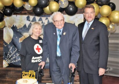 John Morrow: Church Hosts 100th Birthday Party, Dinner for for WWII Veteran