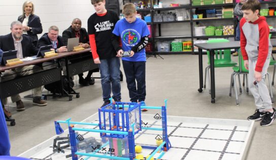 Robots and STEM Programs Dominate Elmore County Board of Education Meeting