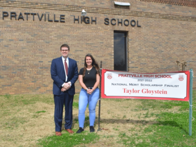 Taylor Gloystein of Prattville High School Named National Merit Finalist