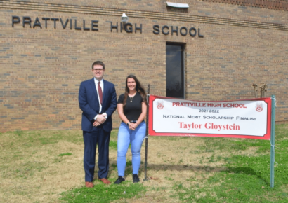 Taylor Gloystein of Prattville High School Named National Merit Finalist