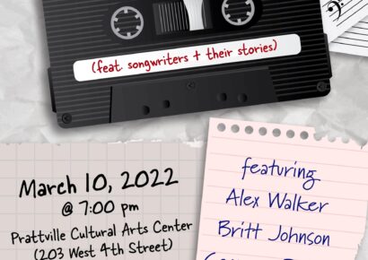 Area Musicians Featured in Upcoming ‘Words and Music’ Singer/Songwriter Event in Prattville