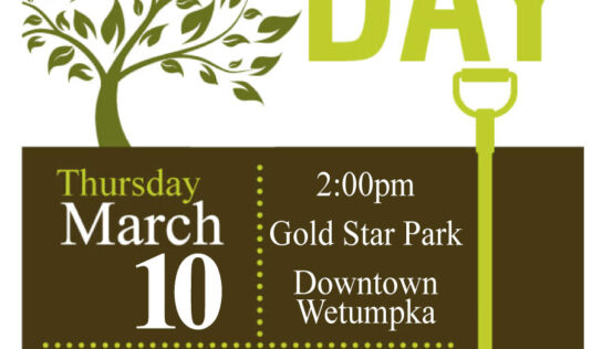 Arbor Day, Earth Day Events scheduled for Wetumpka; Mark your calendars