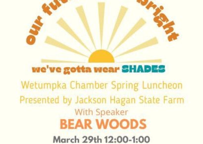 Wetumpka Chamber Spring Luncheon coming March 29 to Civic Center; Register Now