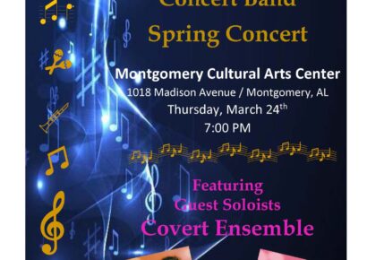Capitol Sounds Concert Band presents ‘Spring Concert’ March 24