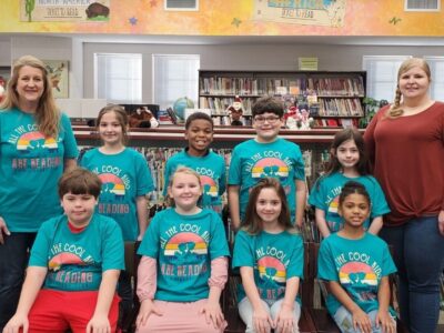 ARIS Library Club Students Take Part in Service Project Creating Valentine Baskets for Assisted Living, Nursing Home Residents