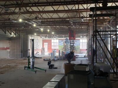 Under Construction: Expanded Cafeteria at SEHS, other Areas, will be Bigger, Better and Modern