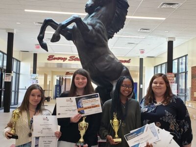 Three SEHS Seniors Recognized for Outstanding Science Fair Projects; ‘These ladies are amazing,’ – Principal Fuller