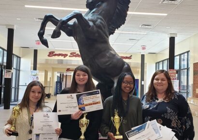 Three SEHS Seniors Recognized for Outstanding Science Fair Projects; ‘These ladies are amazing,’ – Principal Fuller