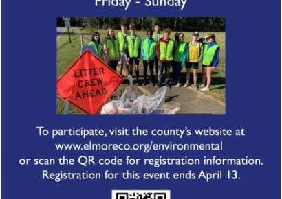 Elmore County Spring Cleanup is April 22-24; Sign Your Team up Now