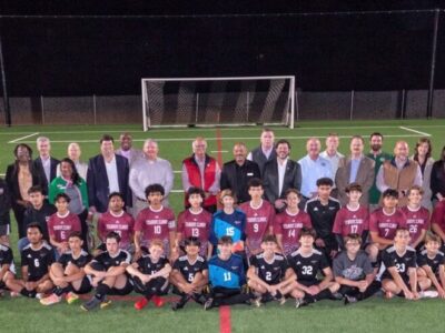 Seventeen Springs’ First of Multiple Fields Celebrated Monday with Five Partner Agencies