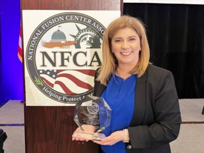 Alabama Fusion Center Employee Alison Duncan Receives National Award