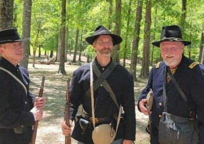 Crowd enjoys ‘Civil War Living History and Skirmish’ at Confederate Memorial Park of Marbury