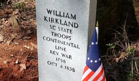 Revolutionary War Soldier Remembered with Official Marker on Grave by Old Autauga Historical Society