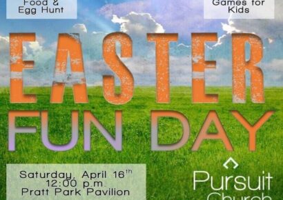 Easter Fun Day Coming to Pratt Park April 16 with Pursuit Church