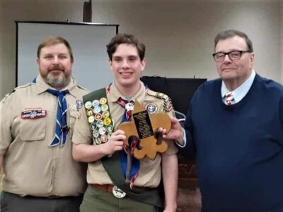 Wetumpka Scout Richie Bailey of Troop 13 Earns Eagle Rank