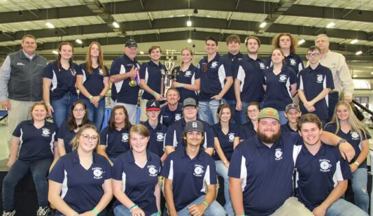 Mattie Cleckler, of Chilton County High, receives $500 Scholarship during NASP State Championship in Montgomery