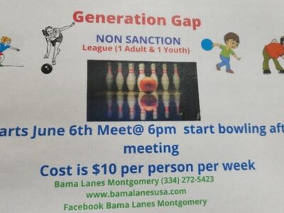 Bama Lanes Prattville Youth Bowlers Compete in State Division of Pepsi USBC Championship