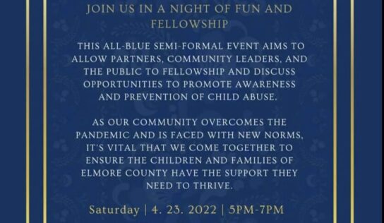 First Child Abuse Prevention Banquet coming to Wetumpka April 23; Tickets available