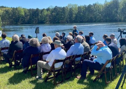Leaders celebrate Expansion of Oak Mountain State Park
