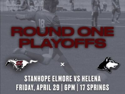 SEHS Soccer Team versus Helena Friday in Round 1 of Playoffs at 17 Springs in Millbrook