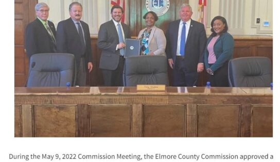 Elmore Commission honors Asst. AG Yvonne Saxon; approves Warrants to fund projects in the county