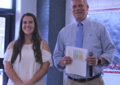 Taylor Gloystein named PHS National Merit Finalist; ACBOE honors Students with Band, Choir and Military Signees