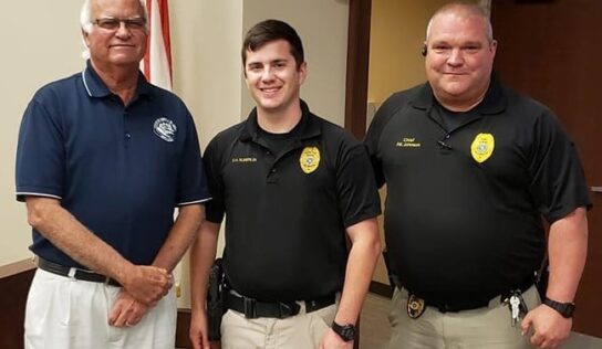 Zachary Sumerlin promoted to Detective with Millbrook Police Department