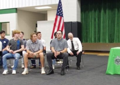 Holtville High School Recognizes Students who will Join the Military after Graduation