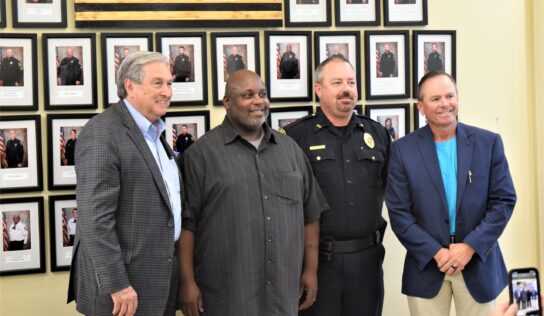 Good News All Around for Wetumpka City Council Meeting; Police Officers Recognized