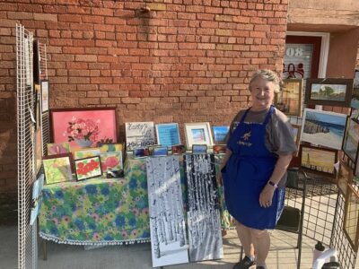 Last Wetumpka Art Walk for the Year Affected by High Temperatures