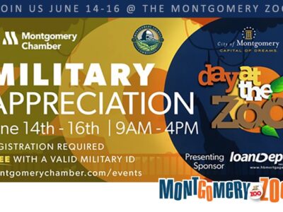 Military Appreciation Days: Montgomery Zoo Offers Free Admission June 14-16