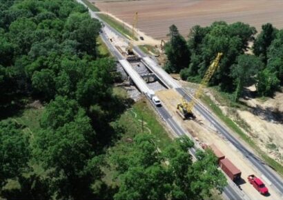 Due to extreme heat, expect Morning Work at Redland Bridge Project, Friday June 17th