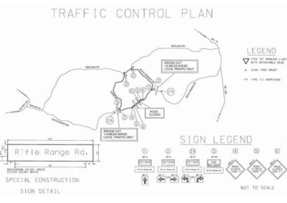 Rifle Range Road Bridge Replacement Work Set to Begin