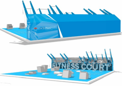 THE CITY OF PRATTVILLE PRIORITIZES COMMUNITY HEALTH AND WELLNESS WITH A BLUE CROSS AND BLUE SHIELD OF ALABAMA FITNESS COURT