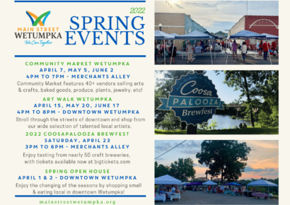 Check out these fun activities coming up tonight in Wetumpka; See Upcoming Events