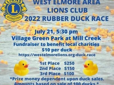 UPDATE! This event, along with Tunes on the Green, has been postponed until July 28! You still have time to purchase Ducks.
