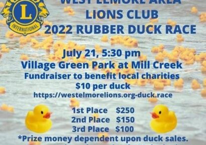 UPDATE! This event, along with Tunes on the Green, has been postponed until July 28! You still have time to purchase Ducks.
