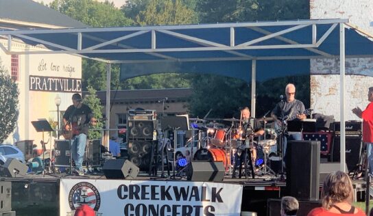 Prattville’s Creekwalk Concert Returns for One Final Concert This Year After a Great Season