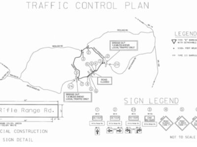 Rifle Range Road Bridge Replacement Work Set to Begin Today