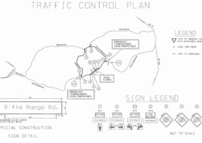 Rifle Range Road Bridge Replacement Work Set to Begin Today