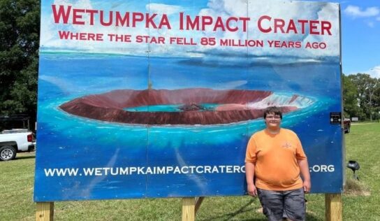 Eagle Scout Drew Powell partners with Wetumpka Impact Crater Commission