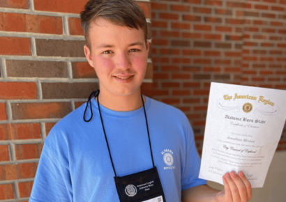 Andrew Minton Selected as Prattville Christian Academy’s Boys State Representative