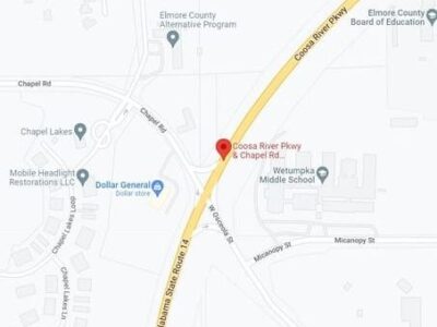 ALDOT installing traffic signal at Alabama Highway 14 and Chapel Road in Wetumpka