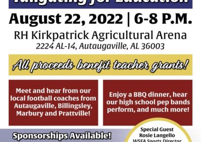 ‘Tailgating for Education’ coming Aug. 22; Funds Grants for Area Teachers and Sponsors are needed