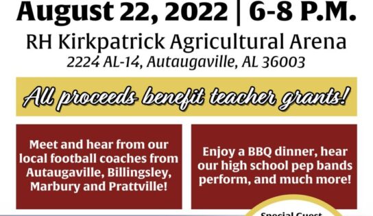 ‘Tailgating for Education’ coming Aug. 22; Funds Grants for Area Teachers and Sponsors are needed