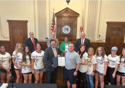 Wetumpka 16U Softball Team Recognized During Elmore Commission Meeting