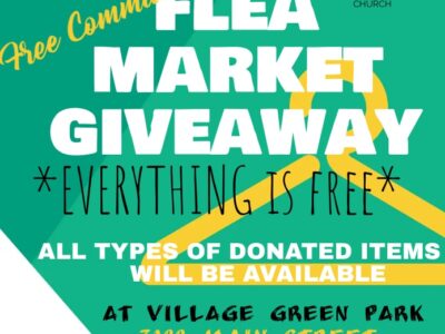 FREE Flea Market coming to Village Green Park of Millbrook Aug. 20 from 8:30 a.m. to Noon