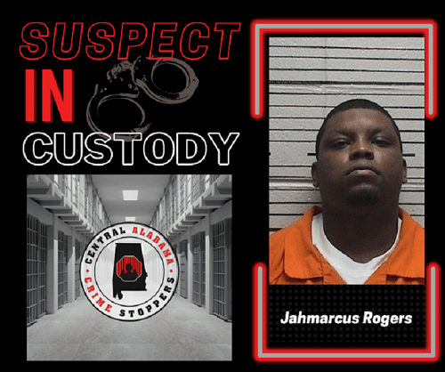 CAPTURED –  Jahmarcus Alexander Rogers