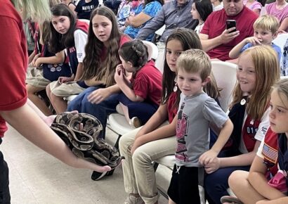 Local American Heritage Girls and Trail Life USA Group Host Kickoff Meeting with Animals of the Bible